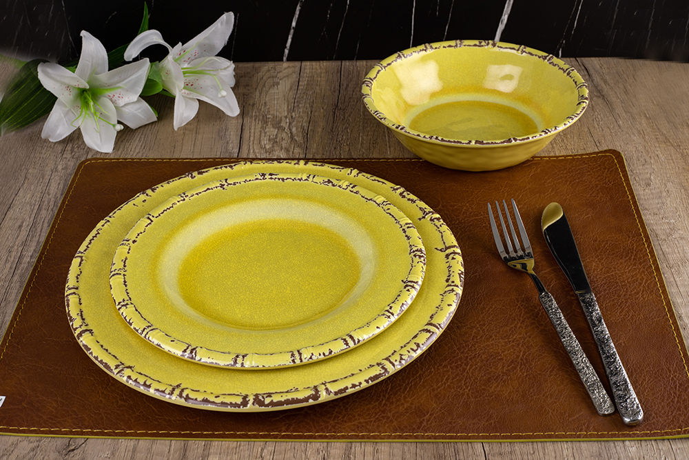 melamine dinnerware